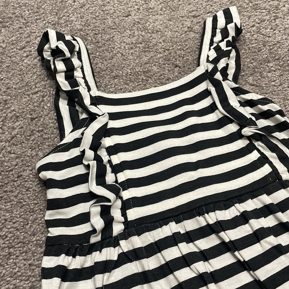 Kate Quinn Striped Pinafore Dress - Picture 2 of 8